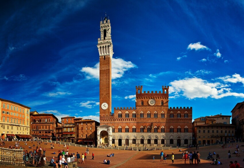 Siena city centre